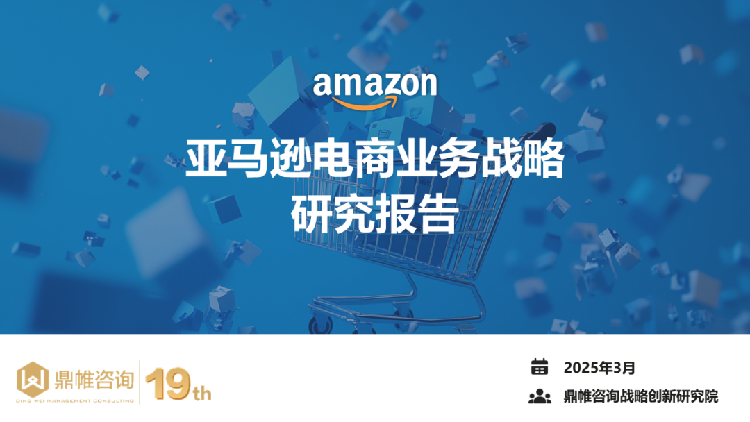 鼎帷咨询：2025年亚马逊电商业务战略研究报告