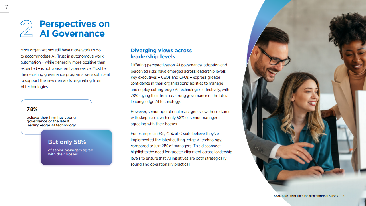 SS&ampC Blue Prism：2025年全球企业人工智能调查报告：代理型AI（Agentic AI）的演进（英文版）_第9页