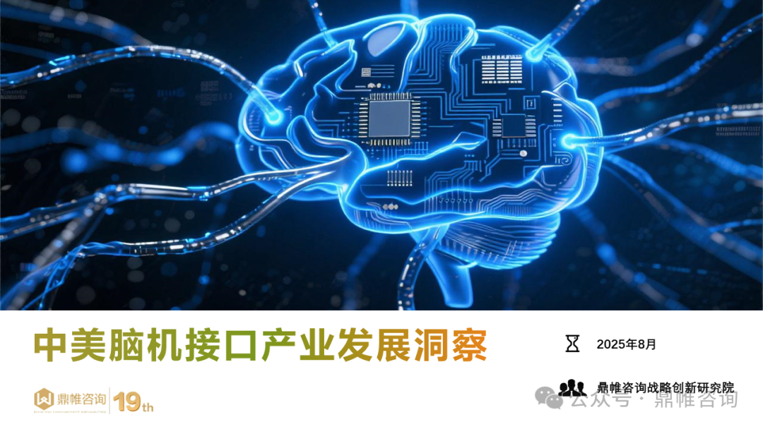 鼎帷咨询：2025年中美脑机接口产业发展洞察报告