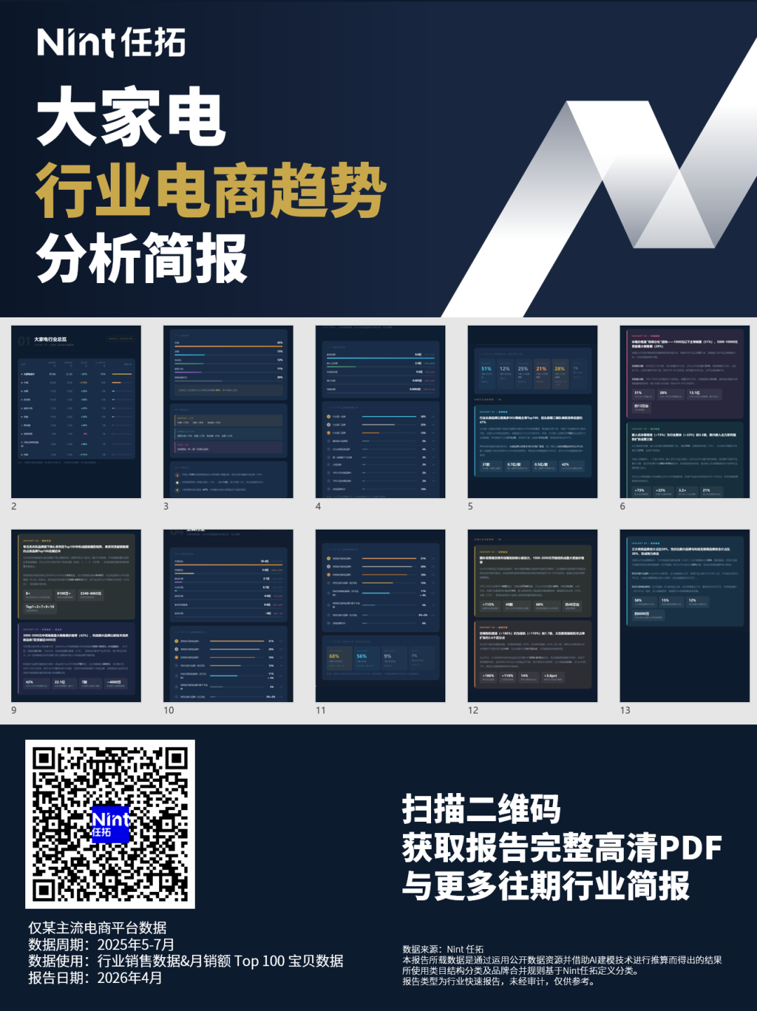 Nint任拓：冰洗空行业报告海报