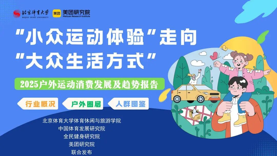 北京体育大学：“小众运动体验”走向“大众生活方式”——2025年户外运动消费发展及趋势报告海报