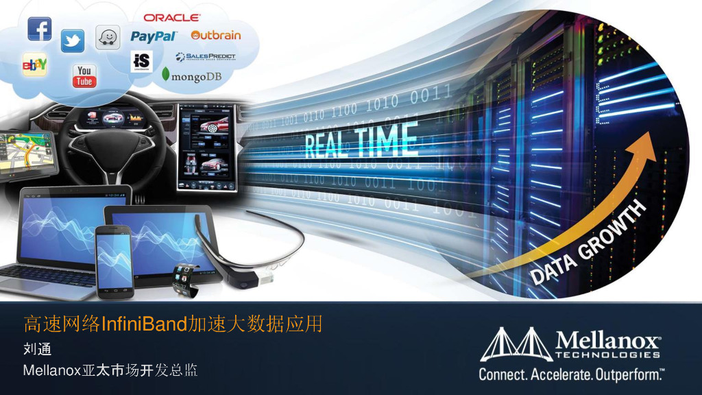 Mellanox：高速网络InfiniBand加速大数据应用