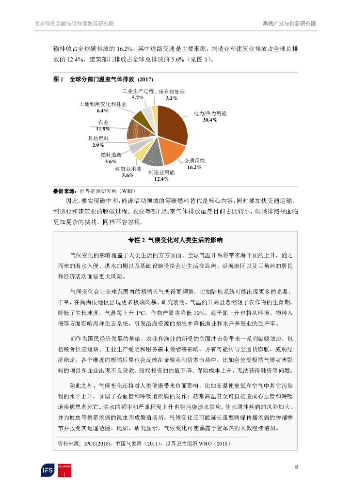 北京绿金院&高瓴产业与创新研究院：迈向2060碳中和——聚焦脱碳之路上的机遇和挑战_第8页