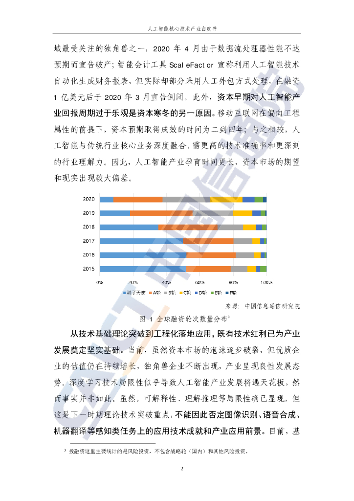 中国信通院：2021人工智能核心技术产业白皮书——深度学习技术驱动下的人工智能时代_第9页