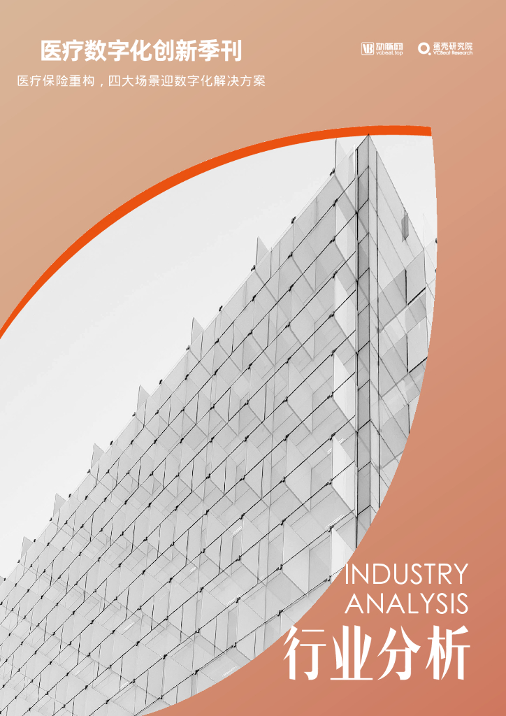 蛋壳研究院：医疗数字化创新季刊-医疗保险重构，四大场景迎数字化解决方案