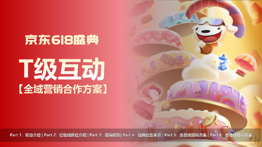 2021年京东618盛典T级互动全域营销合作方案