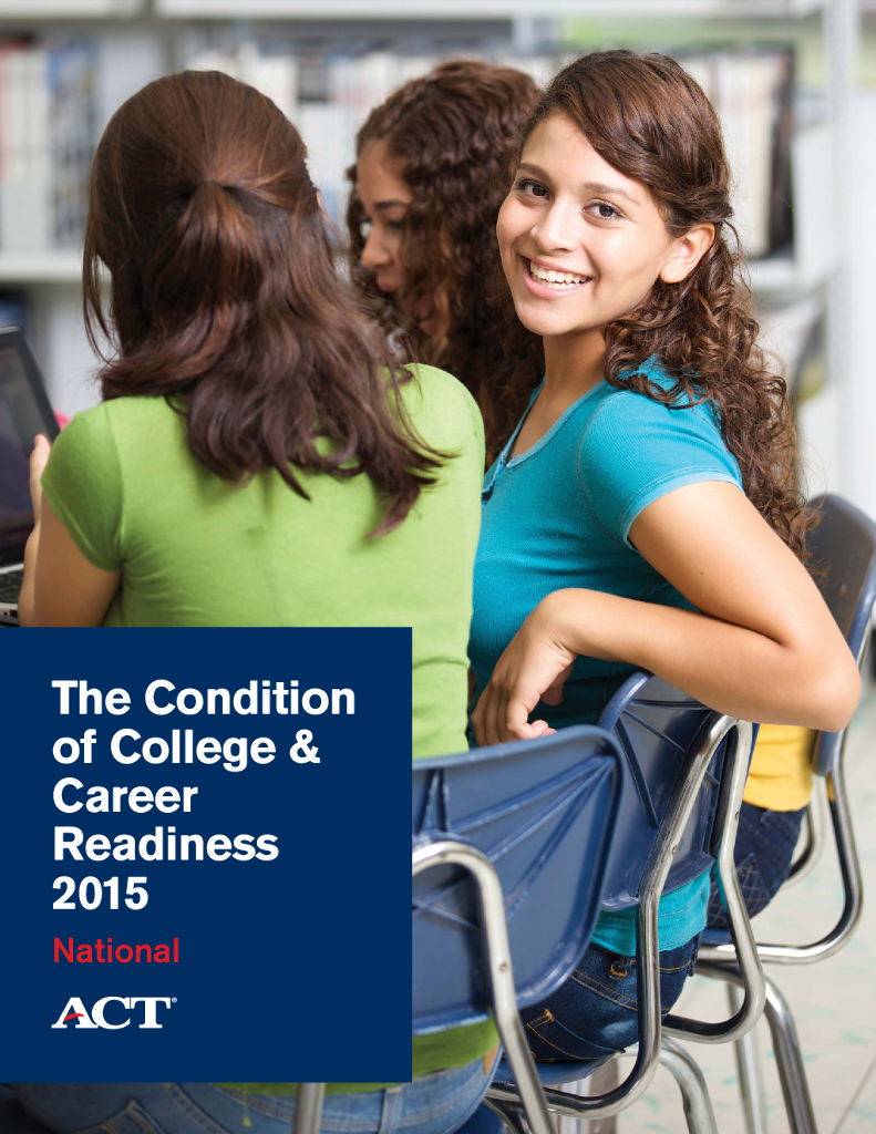 ACT：The Condition of College & Career Readiness 2015（英文版）
