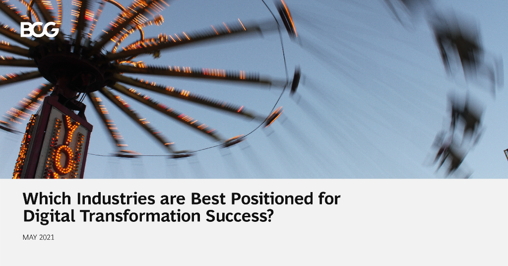 波士顿咨询：哪个行业表现最好的<em>数字化转型</em>（英文版） 海报