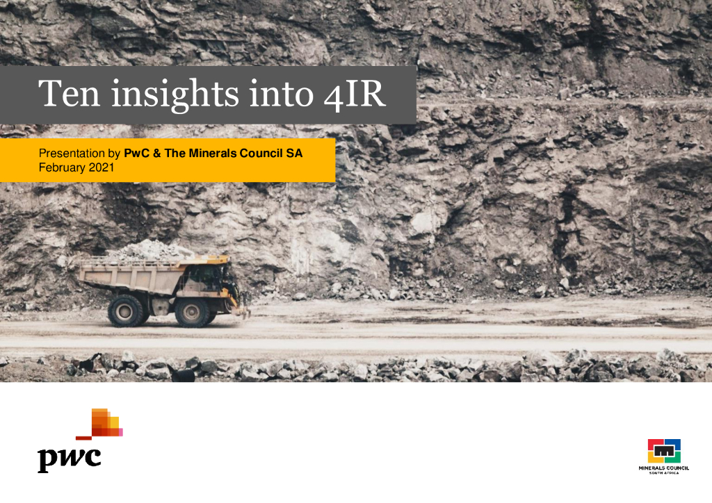普华永道：南非矿业<em>数字化转型</em>的现状：4IR十大看点（英文版） 海报