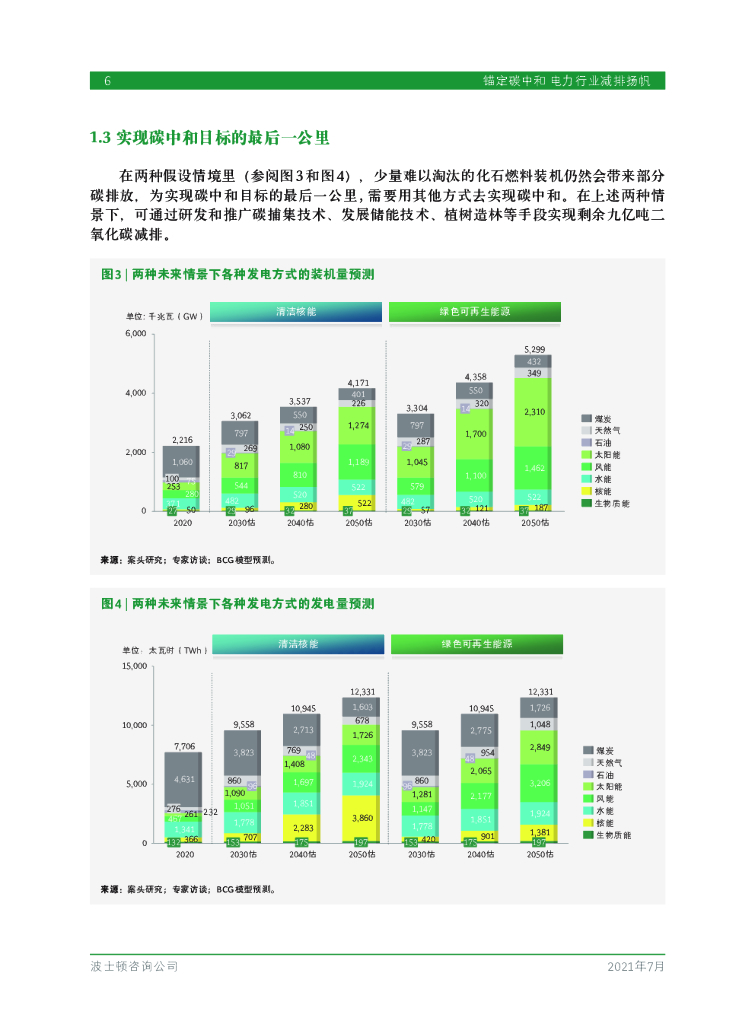 波士顿咨询：锚定碳中和电力行业减排扬帆_第8页