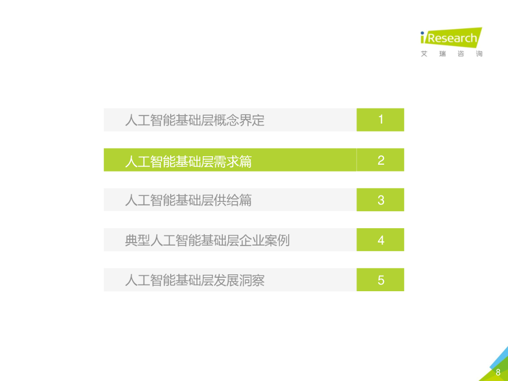 艾瑞咨询：2021年中国人工智能基础层行业发展研究报告_第8页