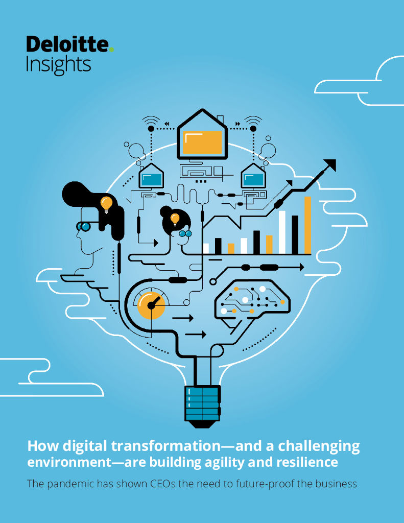 德勤：<em>数字化转型</em>和充满挑战的环境如何建立敏捷性和弹性（英文版） 海报
