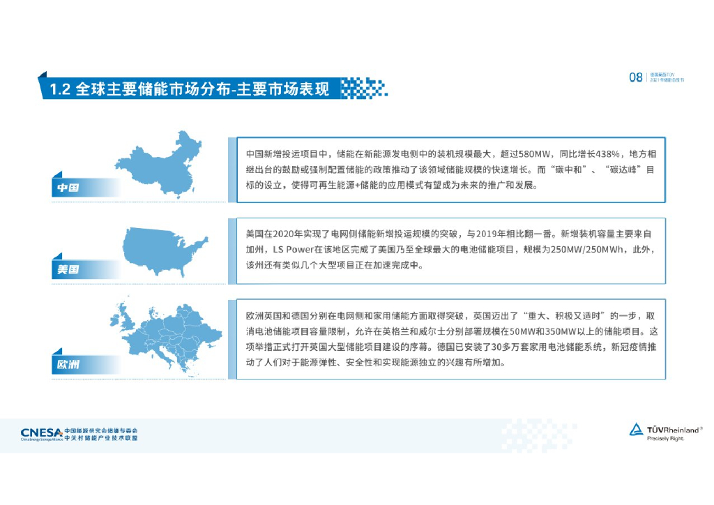 德国莱茵TÜV：碳中和愿景下2021年储能白皮书_第8页