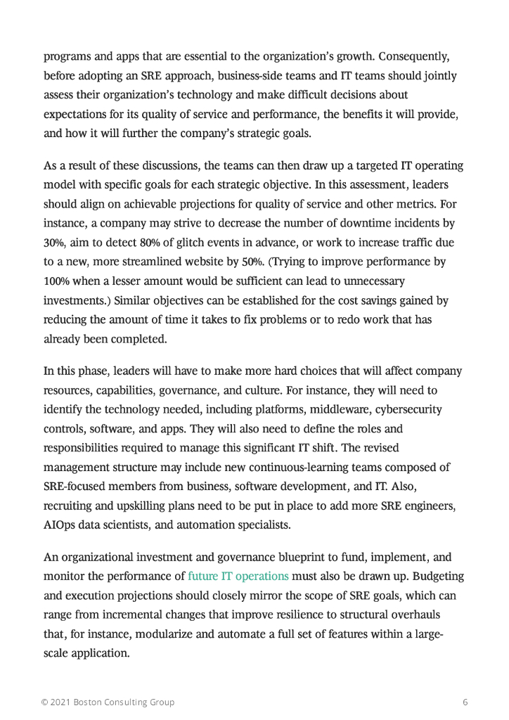 波士顿咨询：自动化和人工智能如何在IT运营中释放价值（英文版）_第6页