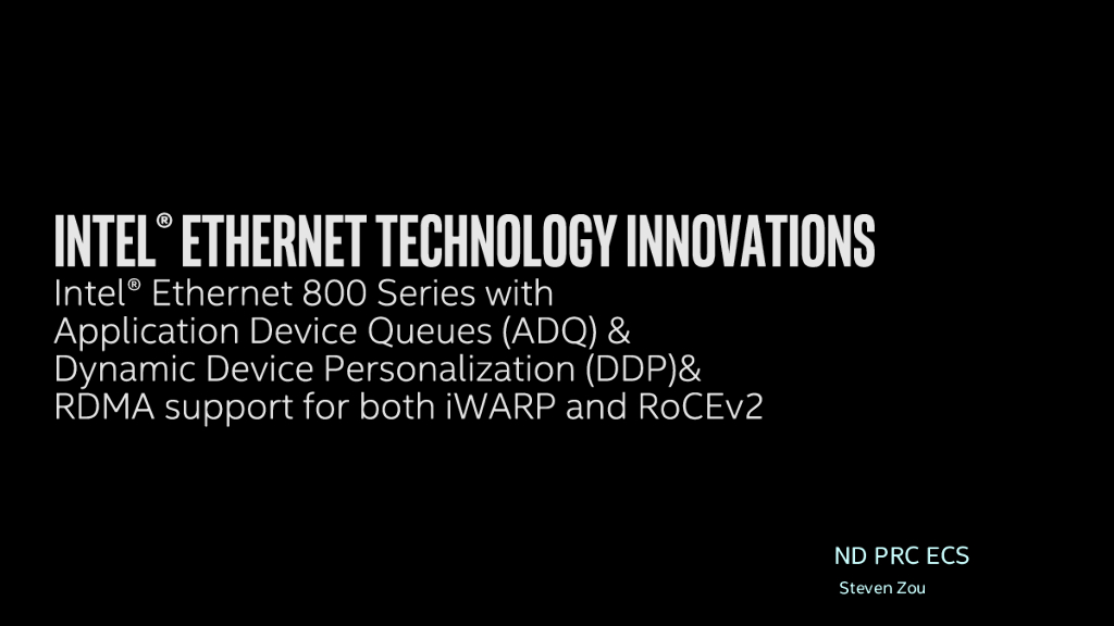 Intel CVL E810 NIC Product  Features