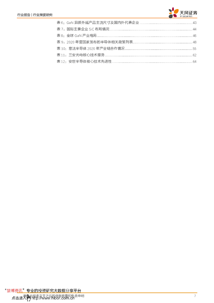 天风证券：半导体行业深度研究：第三代半导体，新能源汽车+AIOT+5G撬动蓝海市场，碳中和引领发展热潮_第7页