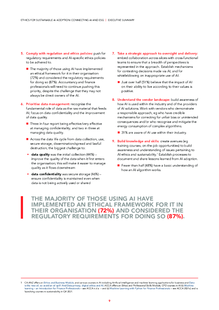 ACCA：可持续人工智能应遵循的商业道德——连接AI系统与企业社会责任（英文版）_第9页