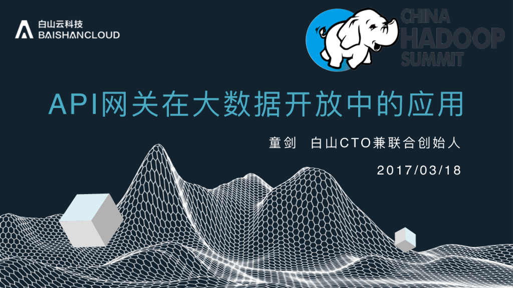 白云山科技：API网关在大数据开放中的应用