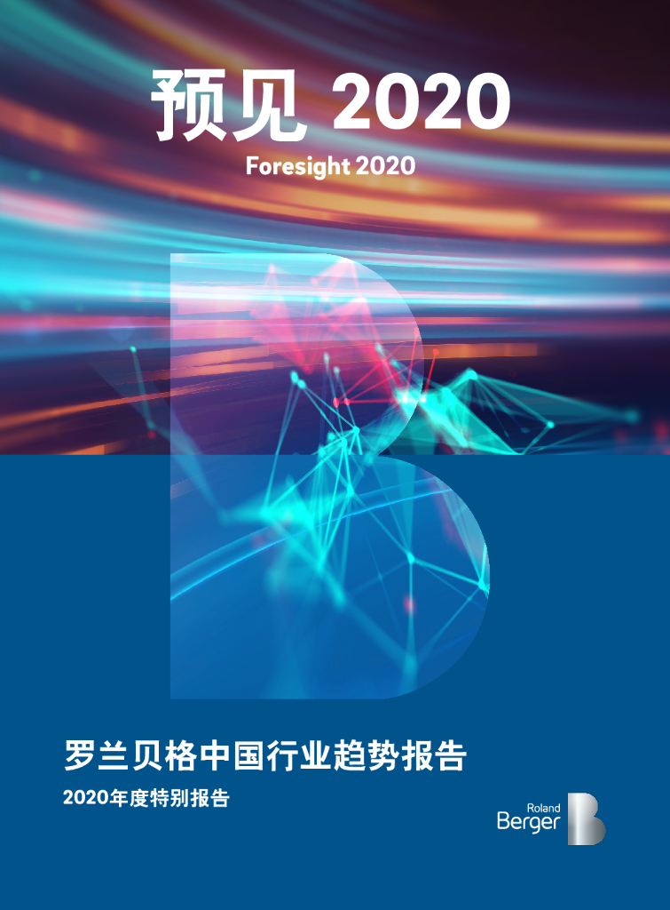 罗兰贝格：中国行业趋势报告：2020年度特别报告 