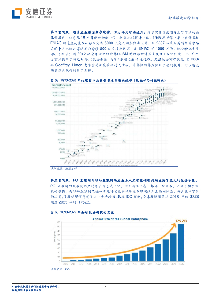 安信证券：传媒行业深度分析：三类人工智能企业或终将同台竞技_第7页