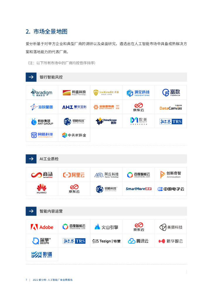 爱分析：2022爱分析·人工智能厂商全景报告_第8页