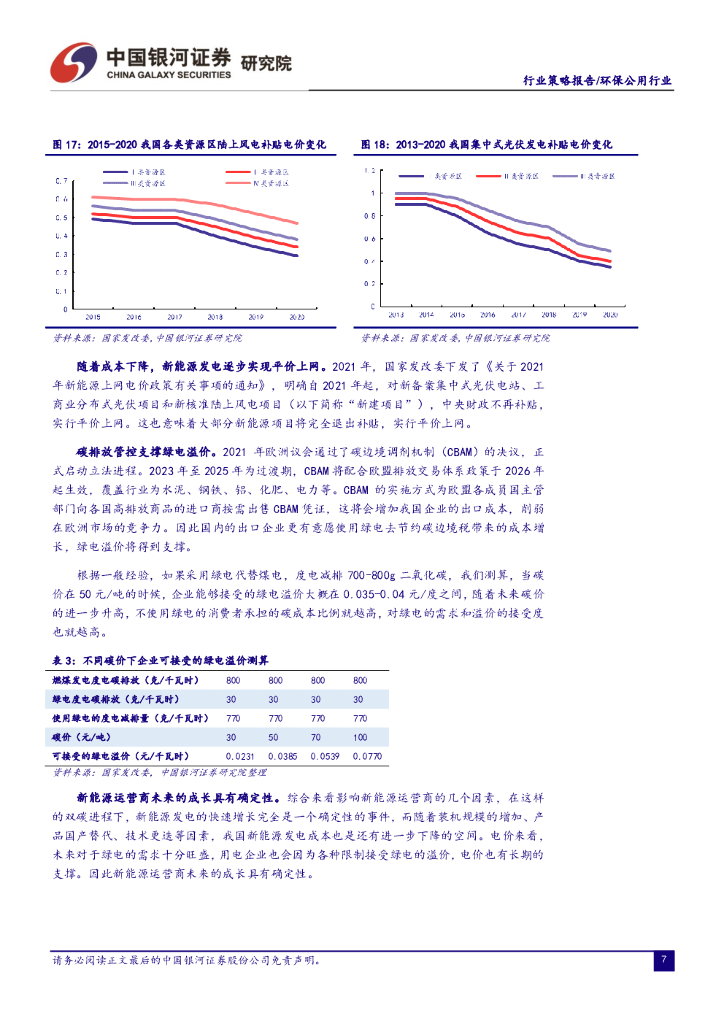 中国银河：2022年环保公用春季投资策略：抓紧两条主线，把握碳中和浪潮_第9页