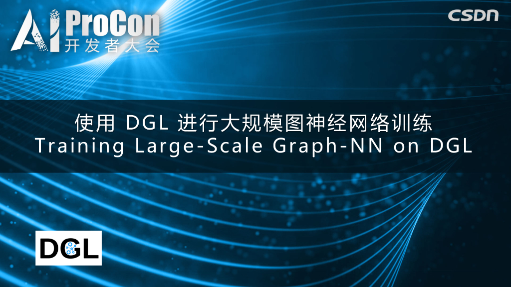 亚马逊AWS：使用DGL训练大规模图神经网络