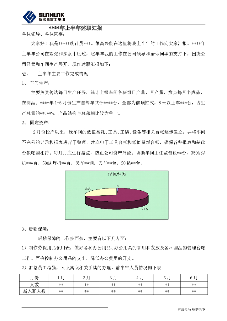 统计员工作总结