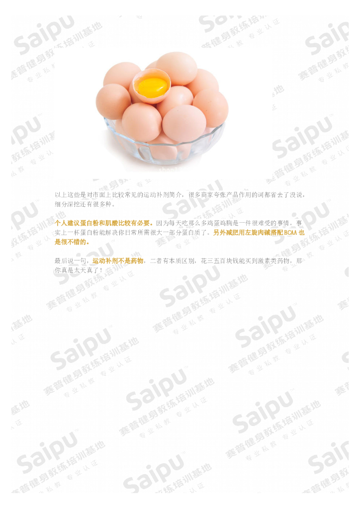 运动营养补剂科普_第6页
