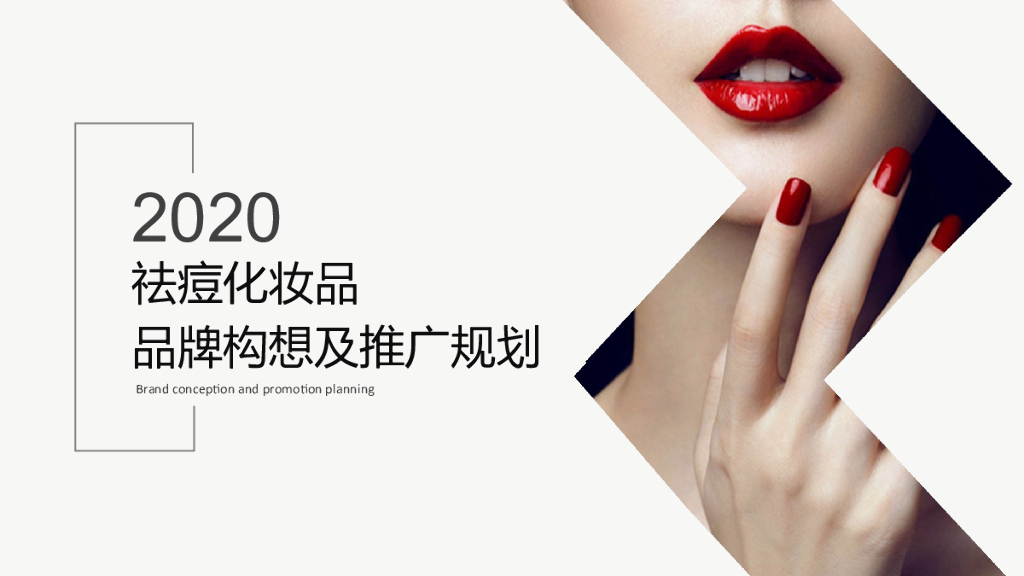 2020祛痘化妆品品牌构想及推广规划方案