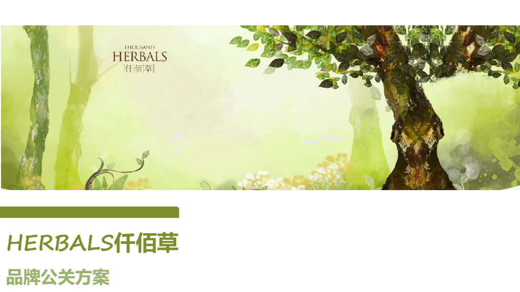 2020仟佰草面膜品牌公关方案