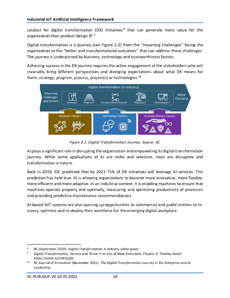 IIC：工业物联网人工智能框架白皮书（英文版）_第10页