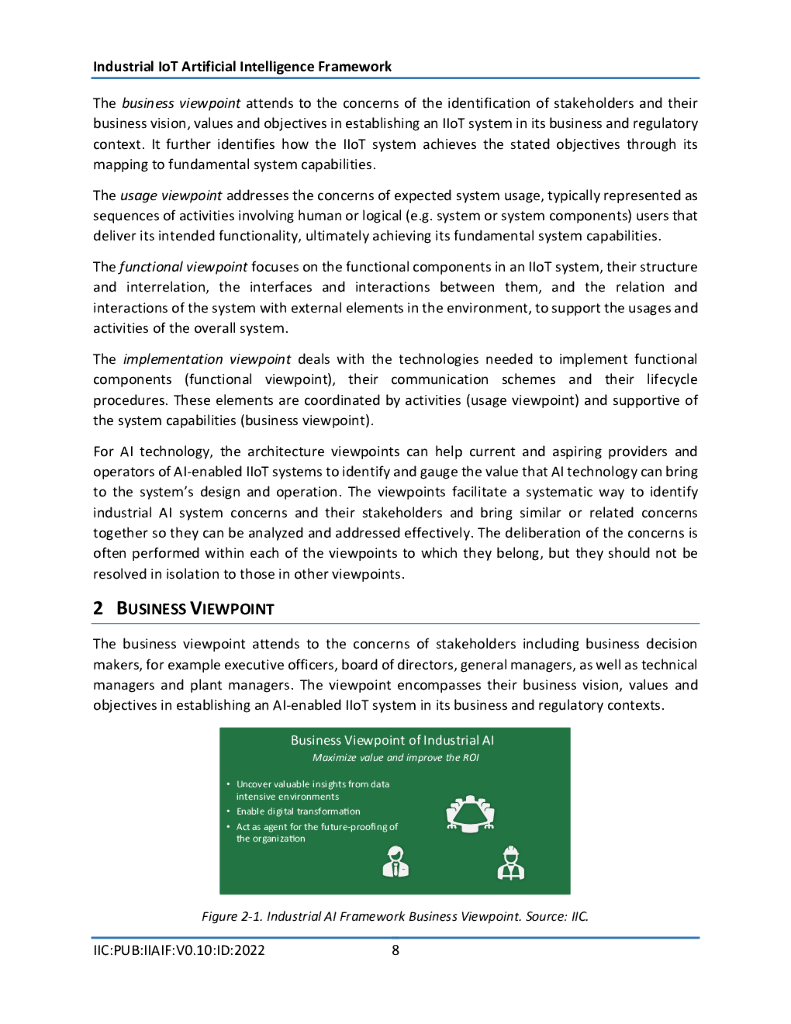 IIC：工业物联网人工智能框架白皮书（英文版）_第8页
