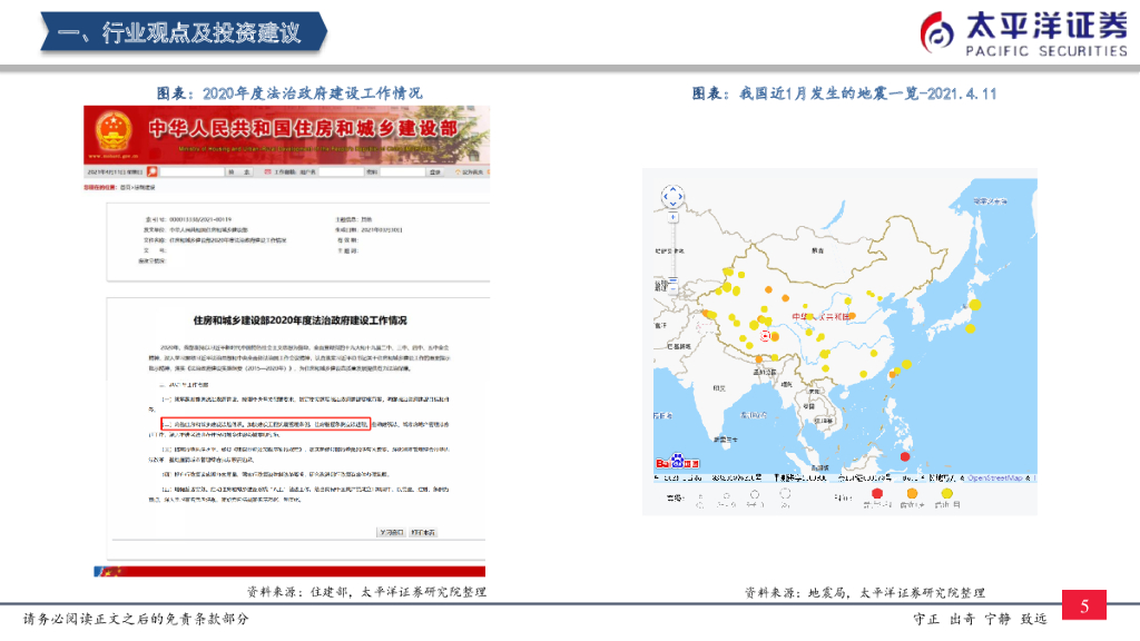 太平洋证券：建筑周观点：减隔震技术“防减灾+碳中和”逻辑清晰，行业中长线高景气确定_第6页