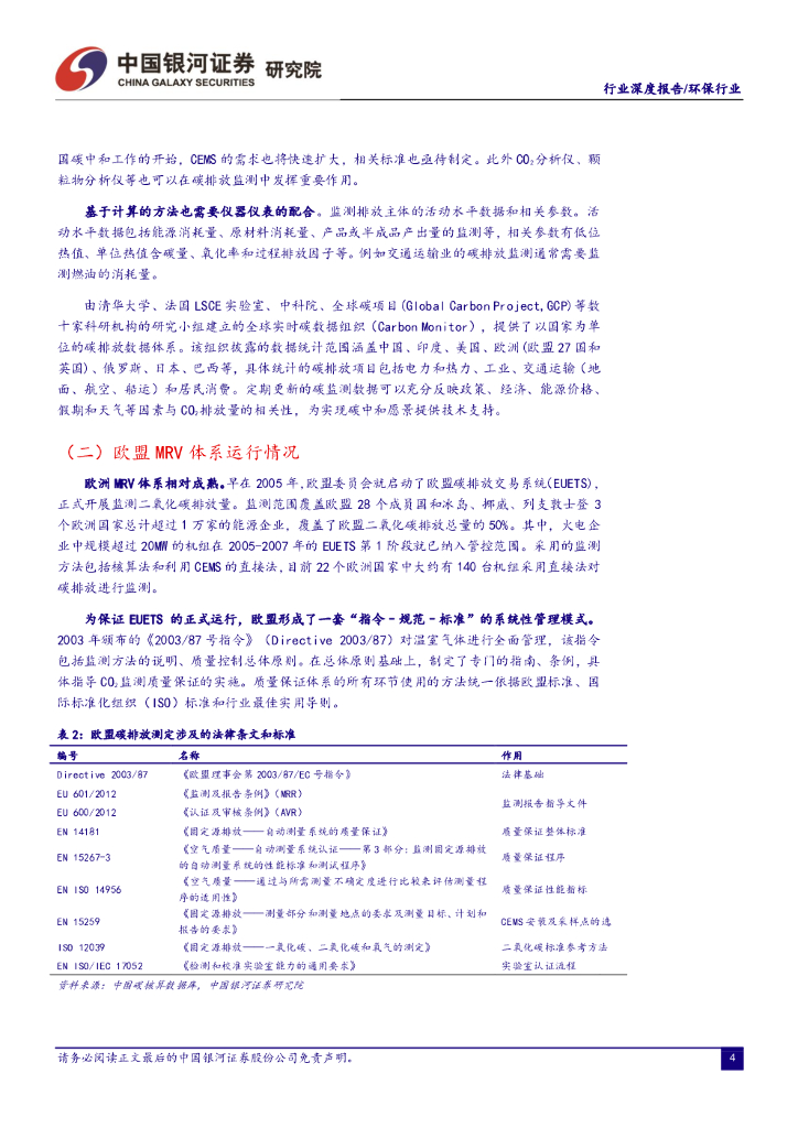 中国银河：环保行业碳中和系列报告之一：碳中和背景下的环保展望_第6页
