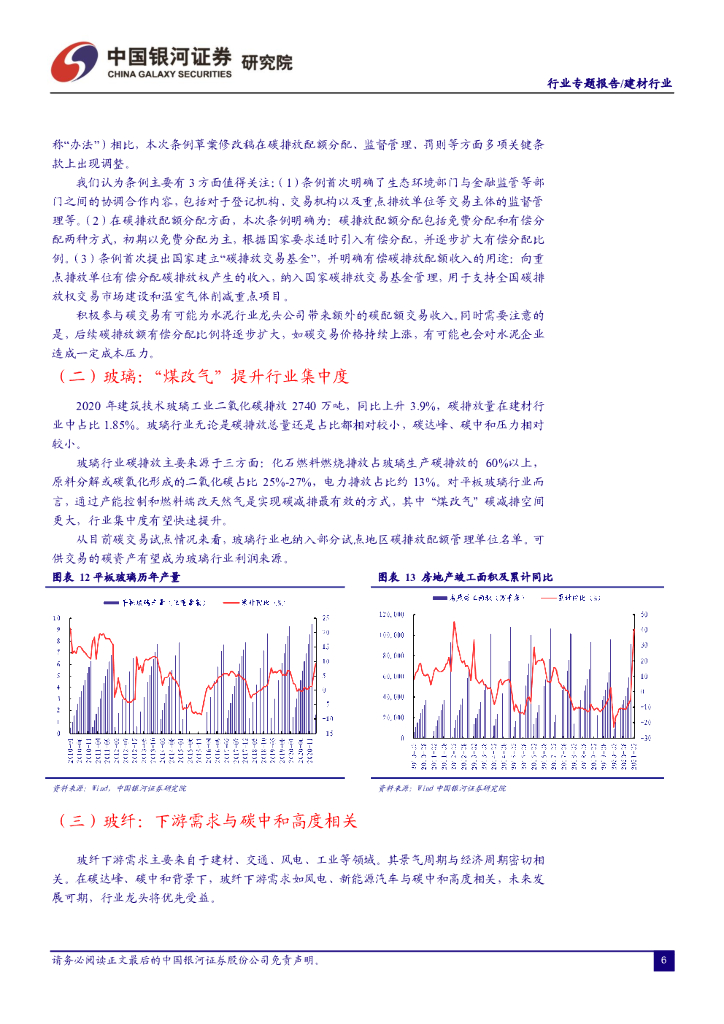 中国银河：建材行业碳中和系列报告之一：碳中和背景下建材行业展望_第8页