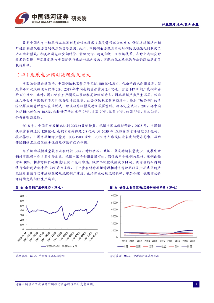 中国银河：钢铁行业碳中和专题报告：“碳中和”下钢铁行业的机遇和问题_第6页