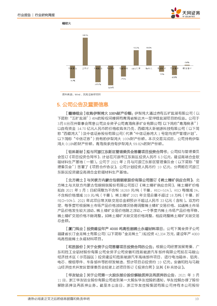 天风证券：有色金属行业：两会再议碳中和，加码电解铝供给刚性_第10页