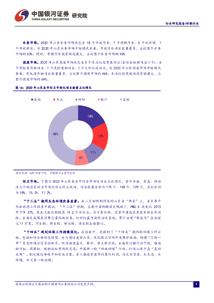 中国银河：环保二月行业动态报告：两会聚焦碳中和，关注环保投资机会_第10页