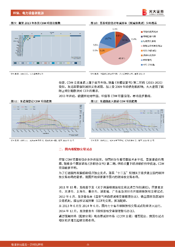 光大证券：碳中和深度报告（一）：渐强的碳价信号，渐近的碳约束时代_第9页