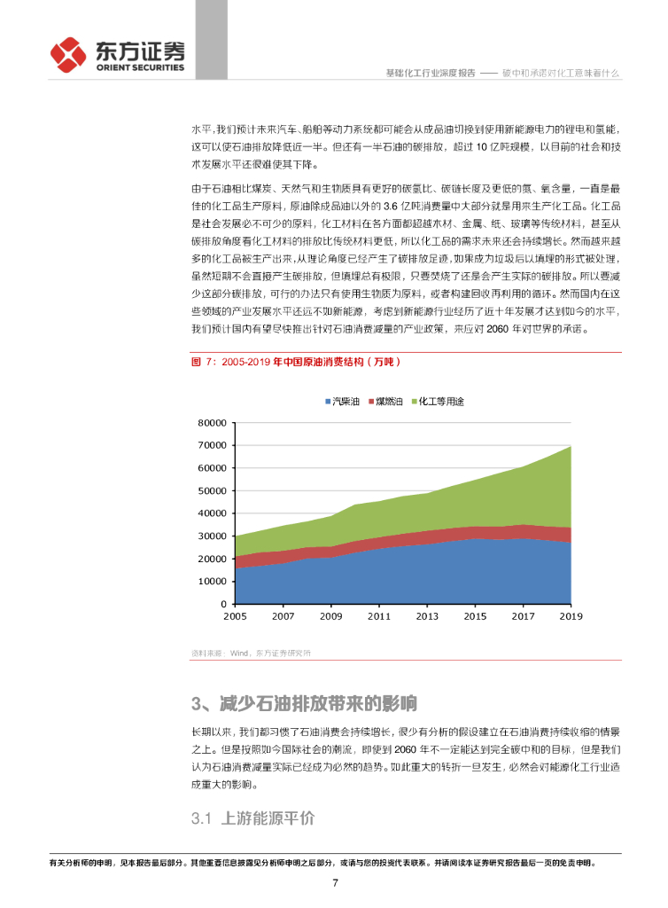 东方证券：基础化工行业深度报告：碳中和承诺对化工意味着什么_第7页