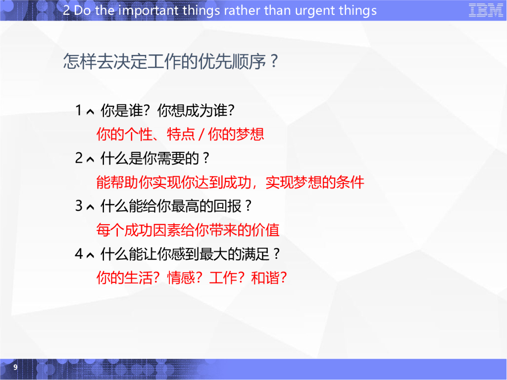 IBM内训材料：麦肯锡工作秘诀_第9页