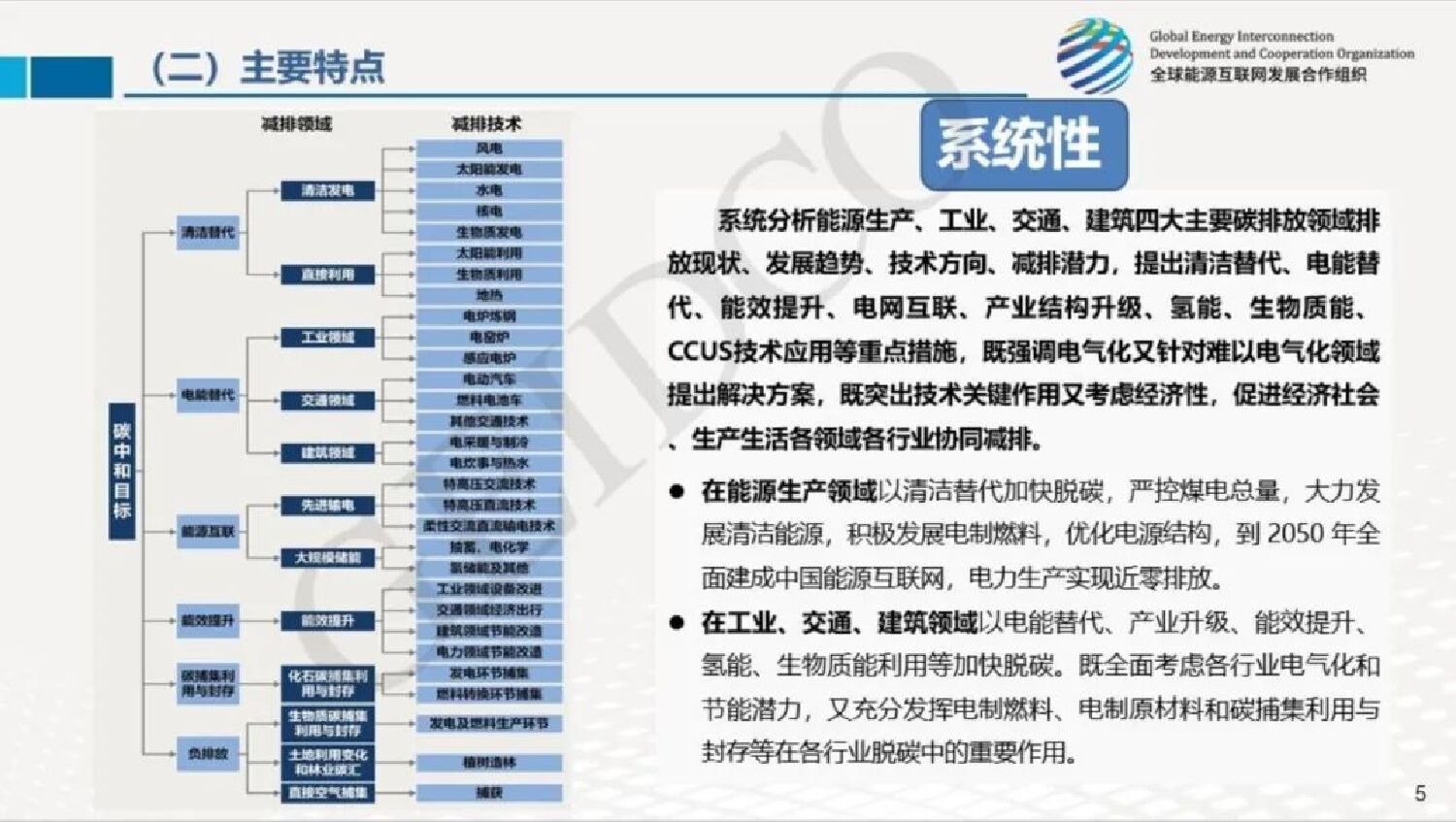 全球能源互联网发展合作组织：《中国碳中和之路》介绍_第6页