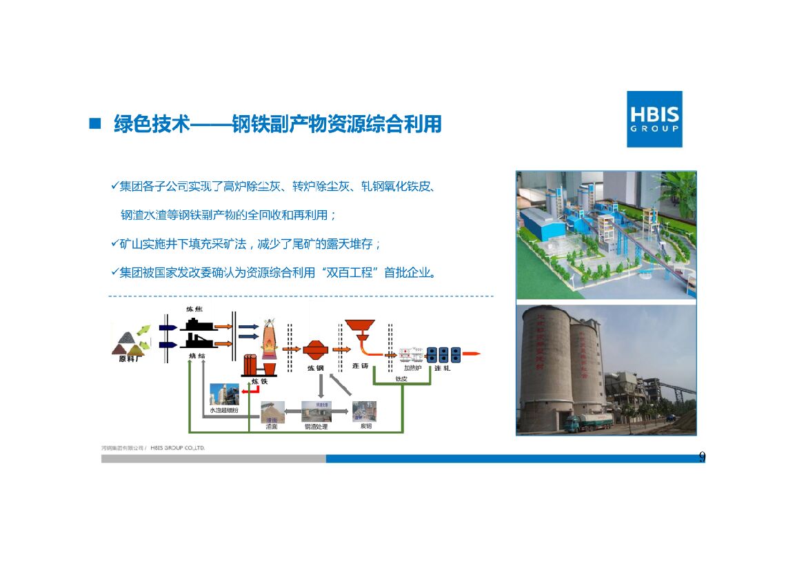 河钢集团：碳中和愿景下的河钢低碳绿色发展路径_第9页