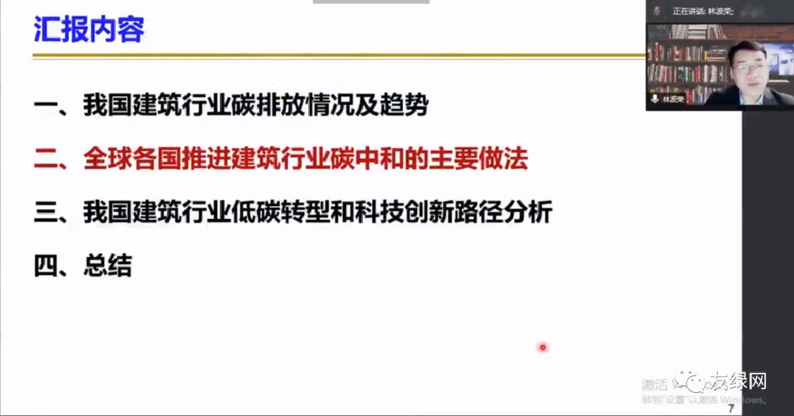 林波荣：碳达峰和碳中和目标下建筑行业碳减排路径和科技创新启示_第7页