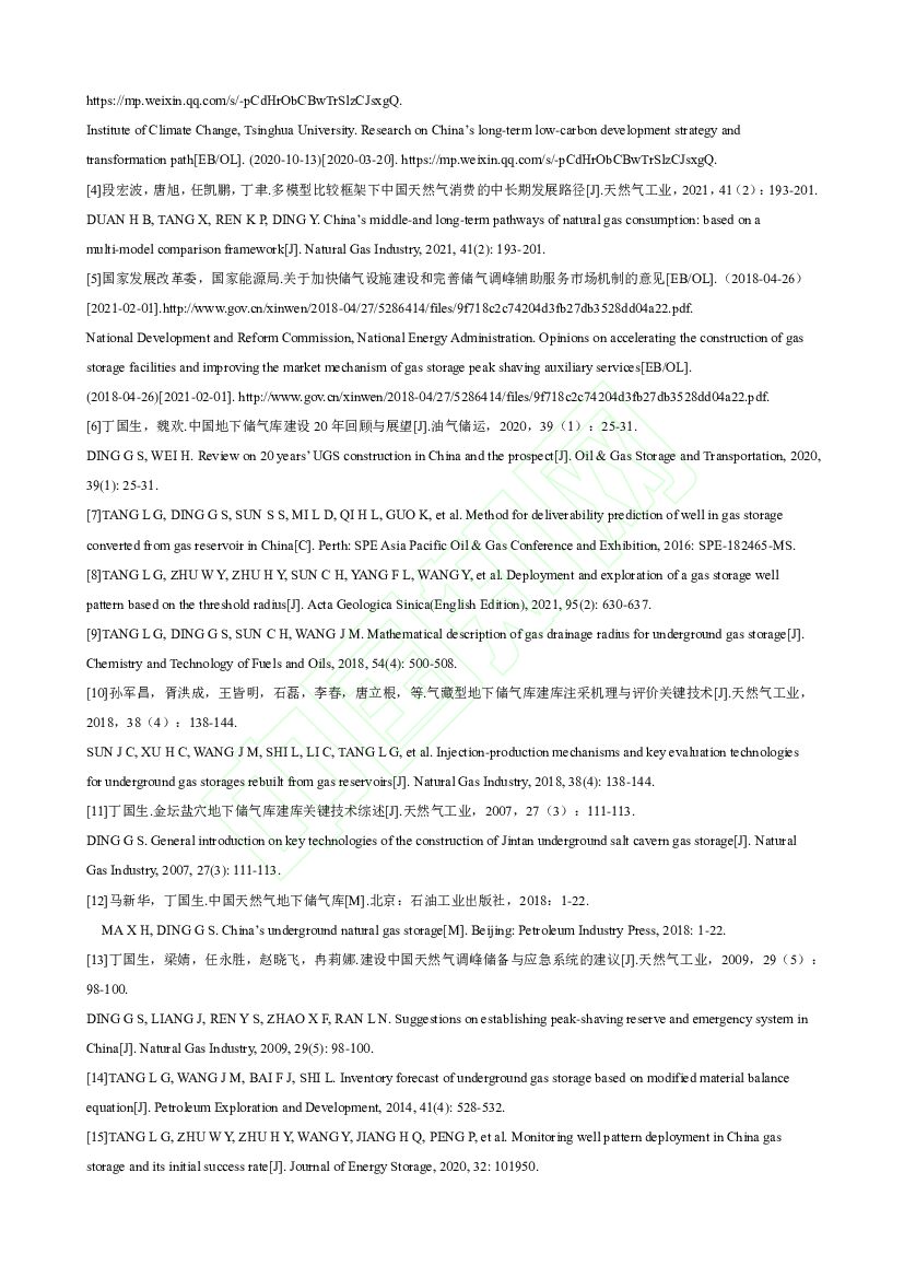 中国石油：碳中和战略下的中国地下储气库发展前景_第10页