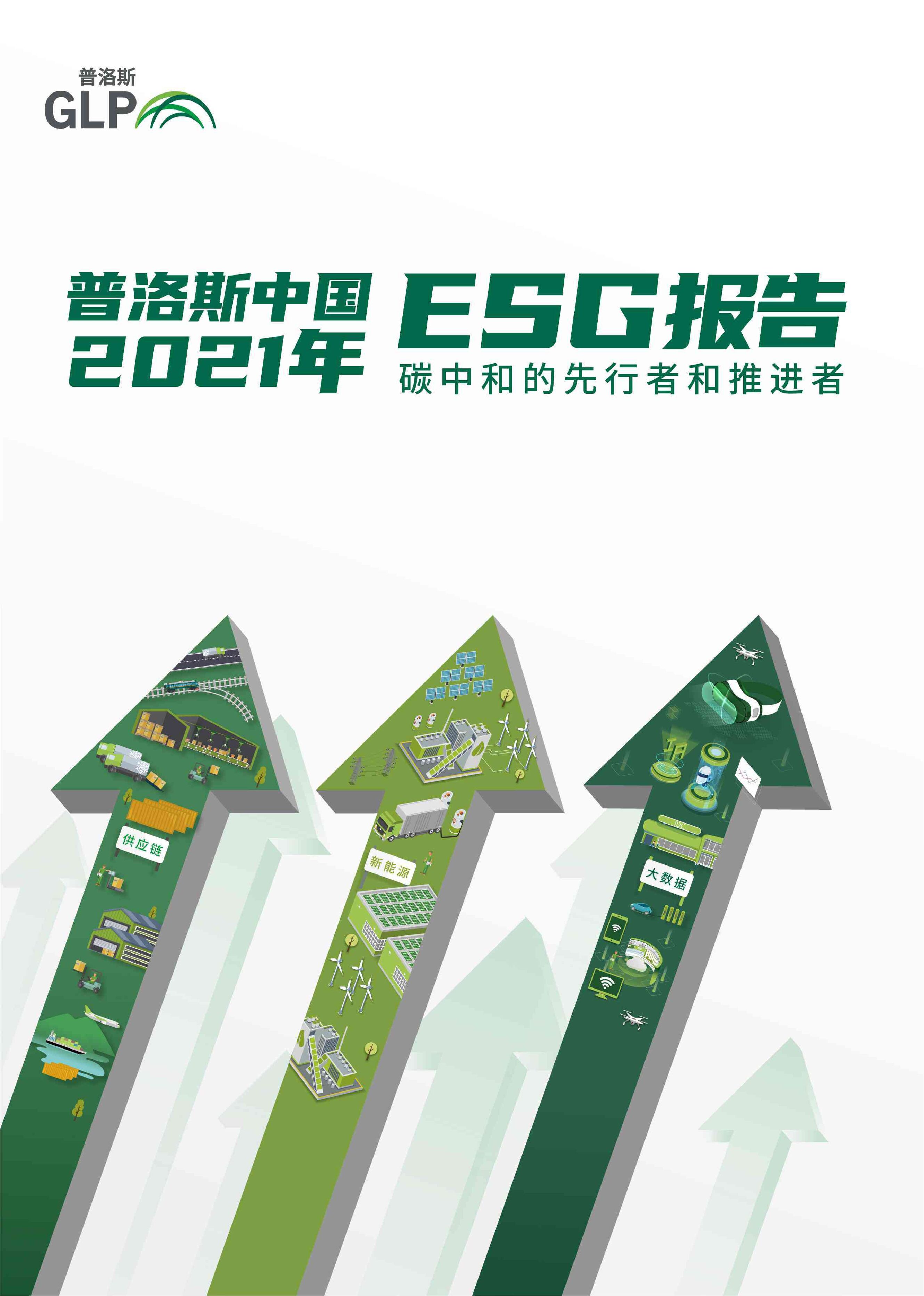 <em>碳中和</em>的先行者和推进者——普洛斯中国2021年环境、社会和治理报告 海报