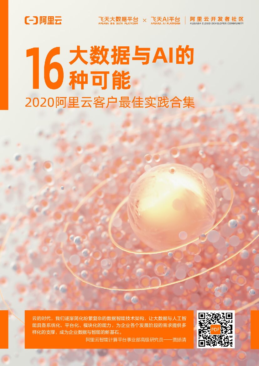 阿里云：大数据&AI的16种可能