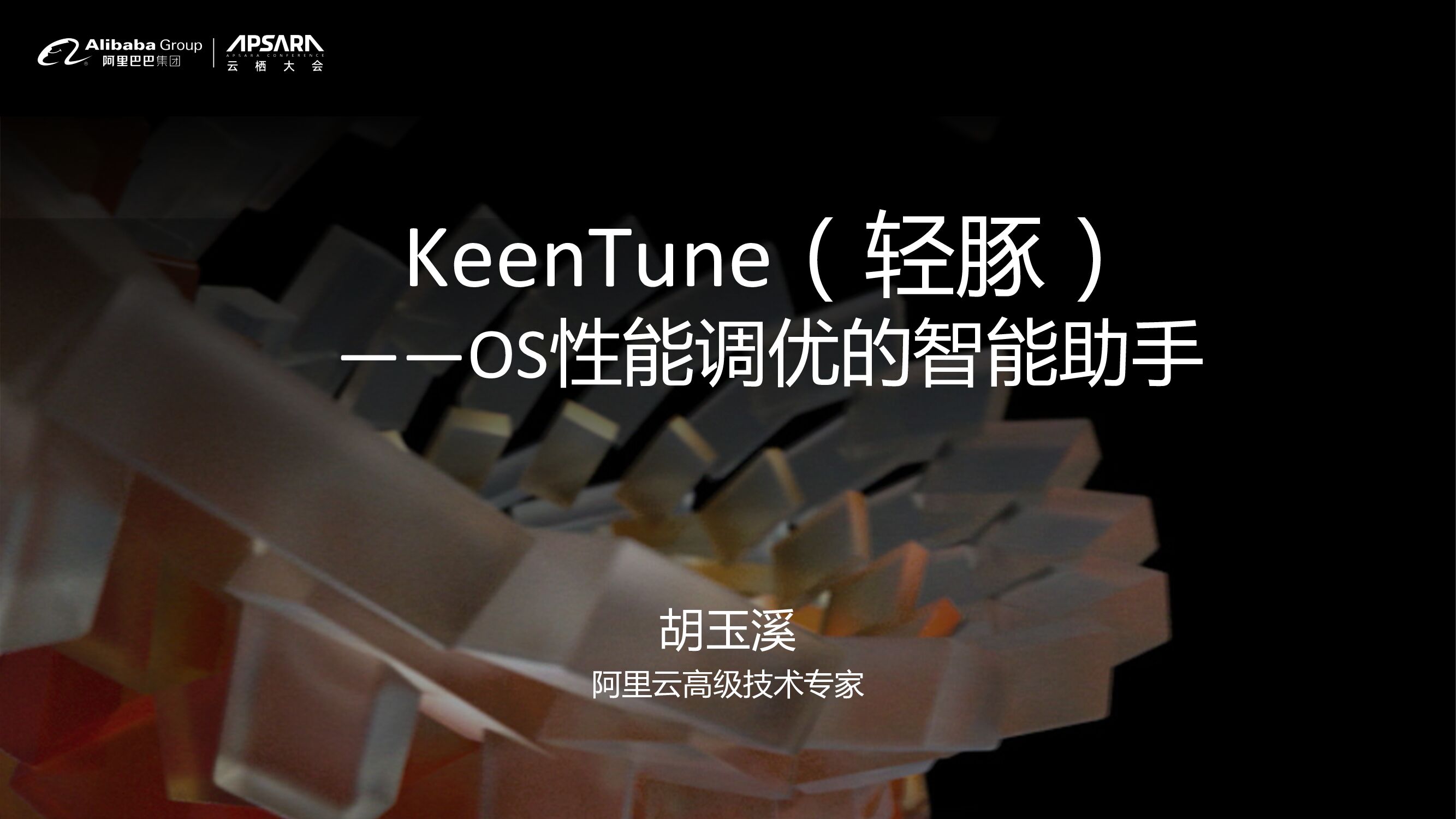 阿里巴巴：KeenTune（轻豚）-OS性能调优的智能助手