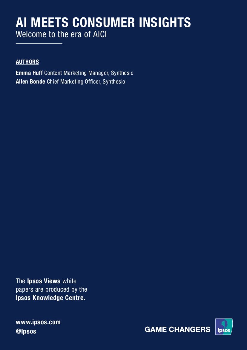 益普索：人工智能生成消费者洞察报告（英文版）_第9页